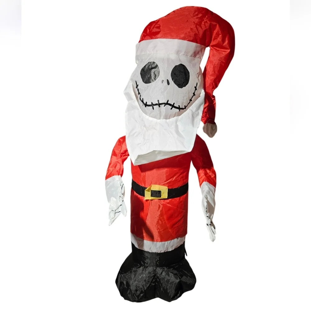Disney Nightmare Before Christmas Jack Skellington  Santa table top inflatable - Picture 5 of 6